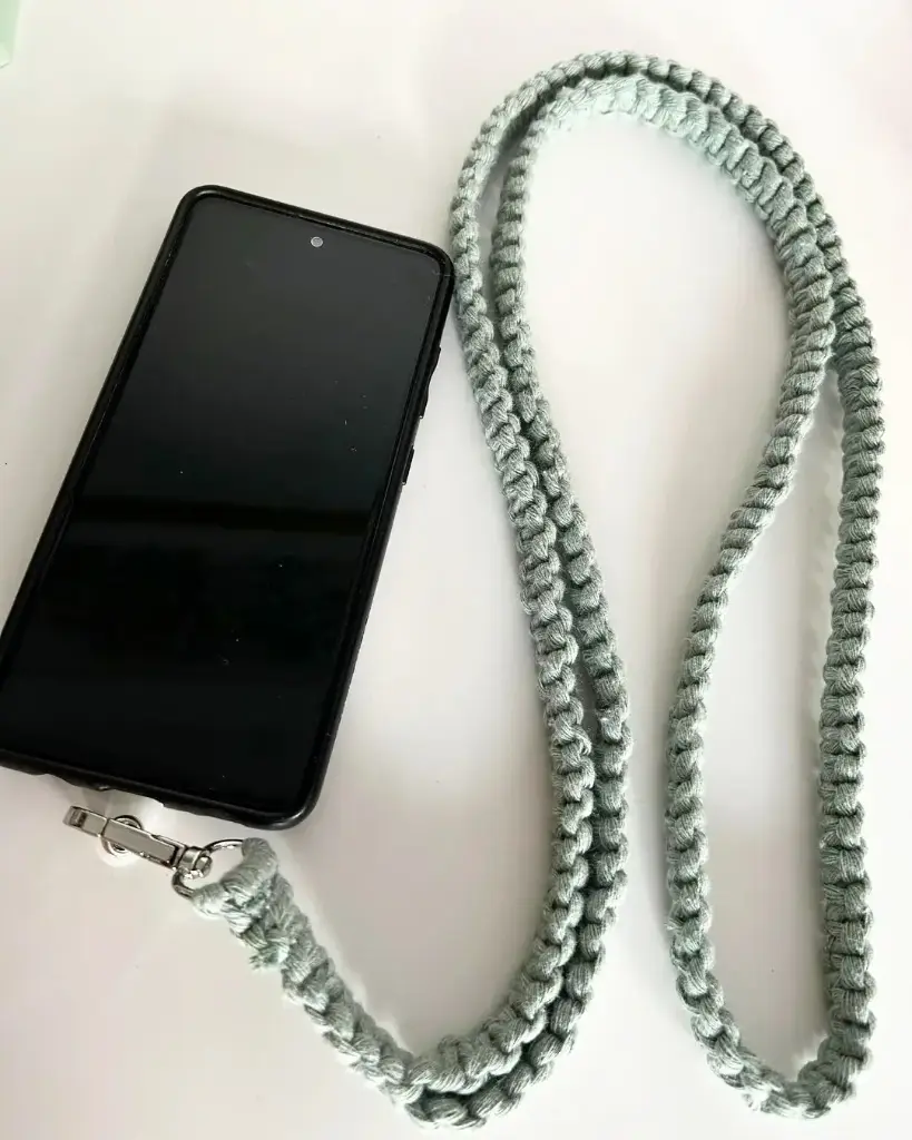 Bandoulière Téléphone (Ecru, XS)