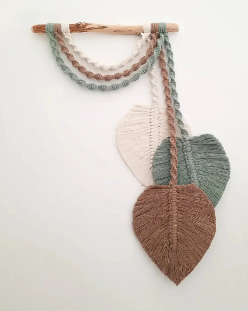 Suspension Arenal (Ecru-Muscade-Vert tilleul)